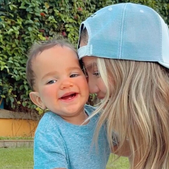 Mulher de Sorocaba, Biah Rodrigues comemora primeiros passos do filho, Theo, em 7 de março de 2021