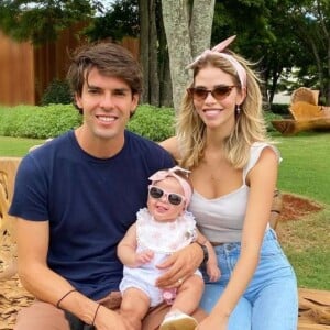 Filha de Carol Dias e Kaká, Esther tem 5 meses