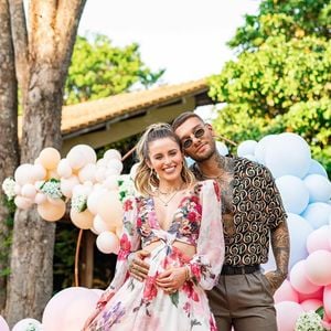 Lucas Lucco bota momento em que bolsa de Lorena Carvalho estourou: 'Fiquei feliz'