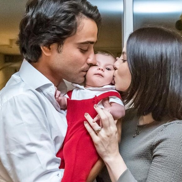 Sthefany Brito conta que o filho, Antonio Enrico, tem hábitos diurnos