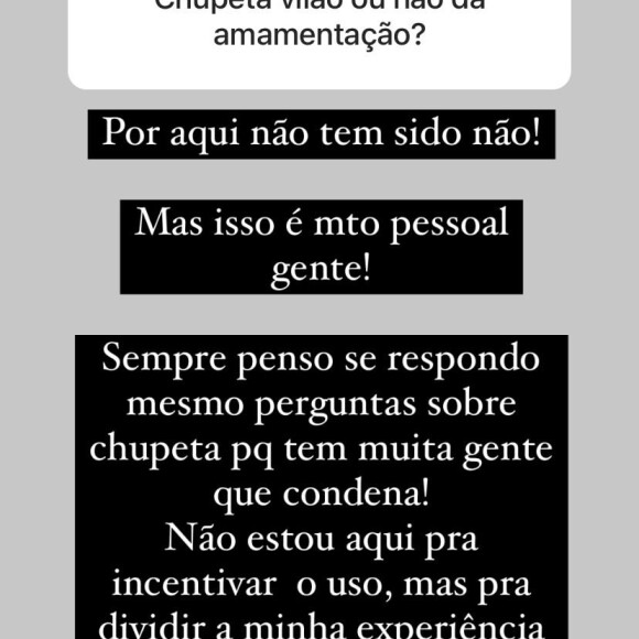 Sthefany Brito revela preferência por maiô em pós-parto: 'Mas já ensaiando usar biquíni'