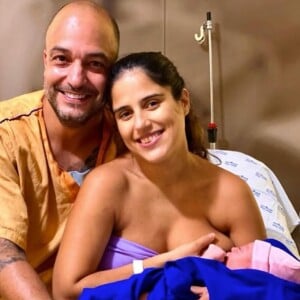 Camilla Camargo contou viver 'noite de caos' com os filhos Joaquim e Julia: 'Chorando'