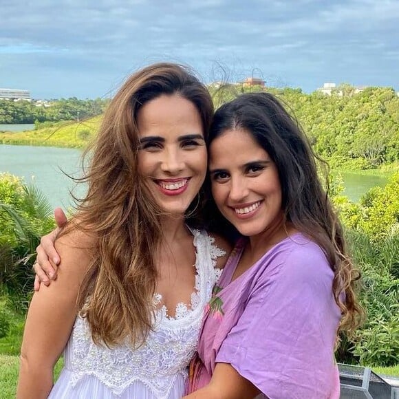 Camilla Camargo ganhou parabéns da irmã, Wanessa Camargo, após o nascimento de Julia