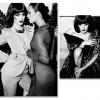 Leighton Meester sensualiza com outra mulher em ensaio para revista 'Flaunt'