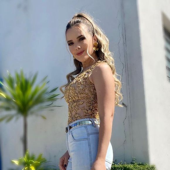 Thaeme Mariôto está grávida de Ivy, sua segunda filha