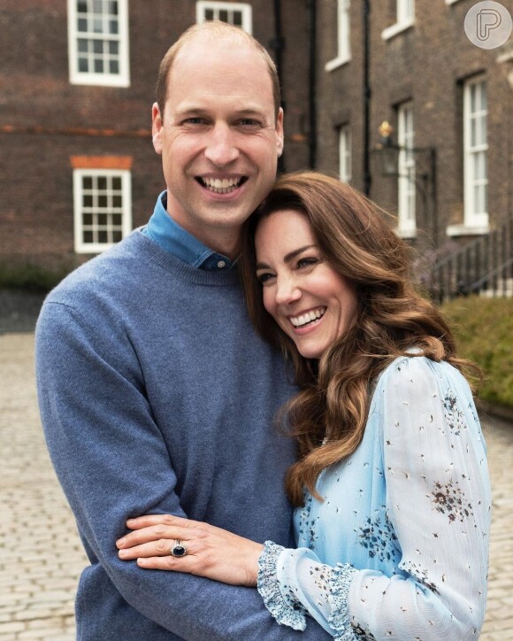 Kate Middleton e Príncipe William agradeceram o carinho de fãs com aniversário de casamento