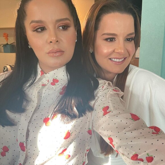 Dupla de Maiara, Maraisa brincou sobre estufa: 'Igreja para o casamento de Maiara e Fernando'