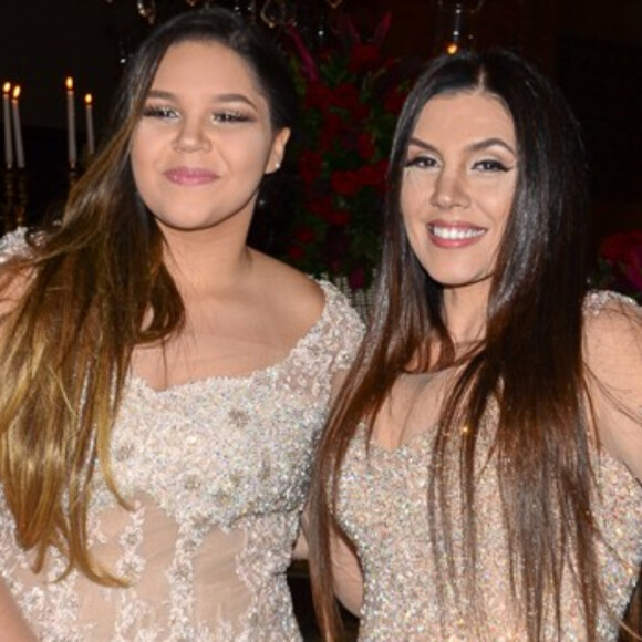 Aysha Benelli é filha de Simony, mãe também de Ryan, Pyetra e Anthony