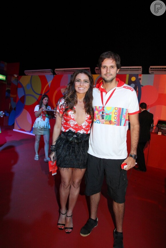 Giovanna Antonelli é casada com Leonardo Nogueira, diretor de 'Flor do Caribe'