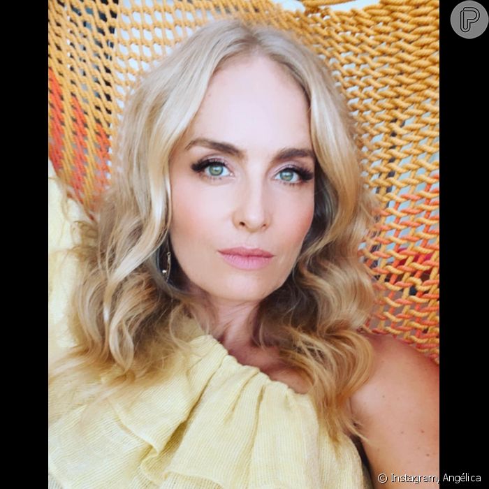 Beleza de Angélica recebeu elogios em foto no Instagram - Purepeople