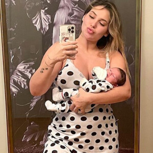 Mulher de Zé Felipe, Virgínia Fonseca combinou look com a filha, Maria Alice