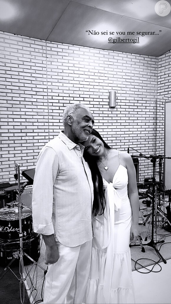 Juliette vai cantar com Gilberto Gil em live