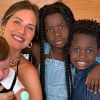 Giovanna Ewbank comemou a montar o quarto dos filhos, em Portugal