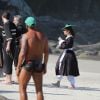 Gravação de 'No Tempo do Imperador' aconteceu na Praia do Abricó