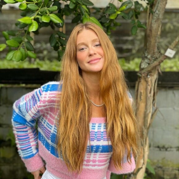 Marina Ruy Barbosa destacou que não precisava pagar para aparecer em perfis  de celebridades: 'Trabalho desde os 9 anos'