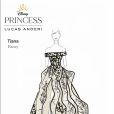 Princesa Tiana inspira vestido de noiva em versão fancy