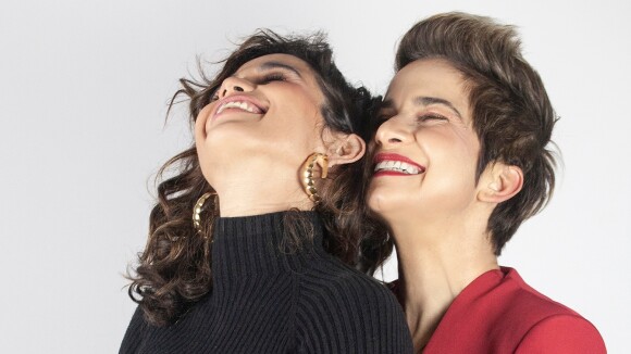 Nanda Costa e Lan Lanh revelam que têm sonhado com rosto de gêmeas: 'Cada hora uma cara'