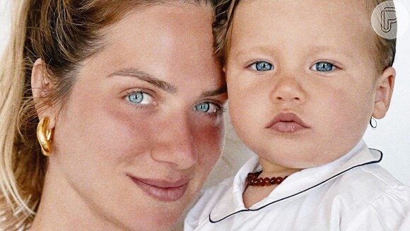 Giovanna Ewbank mostrou o filho caçula falando 'mamãe' pela primeira vez