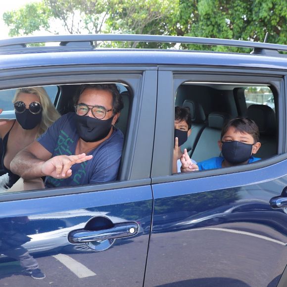 Luciano Szafir é pai de Davi e Mikael