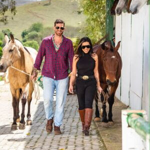 Casamento de Cleo e Leandro D'Lucca foi em Minas Gerais