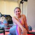 Natália Toscano está aliando dieta a exercícios físicos para emagrecer