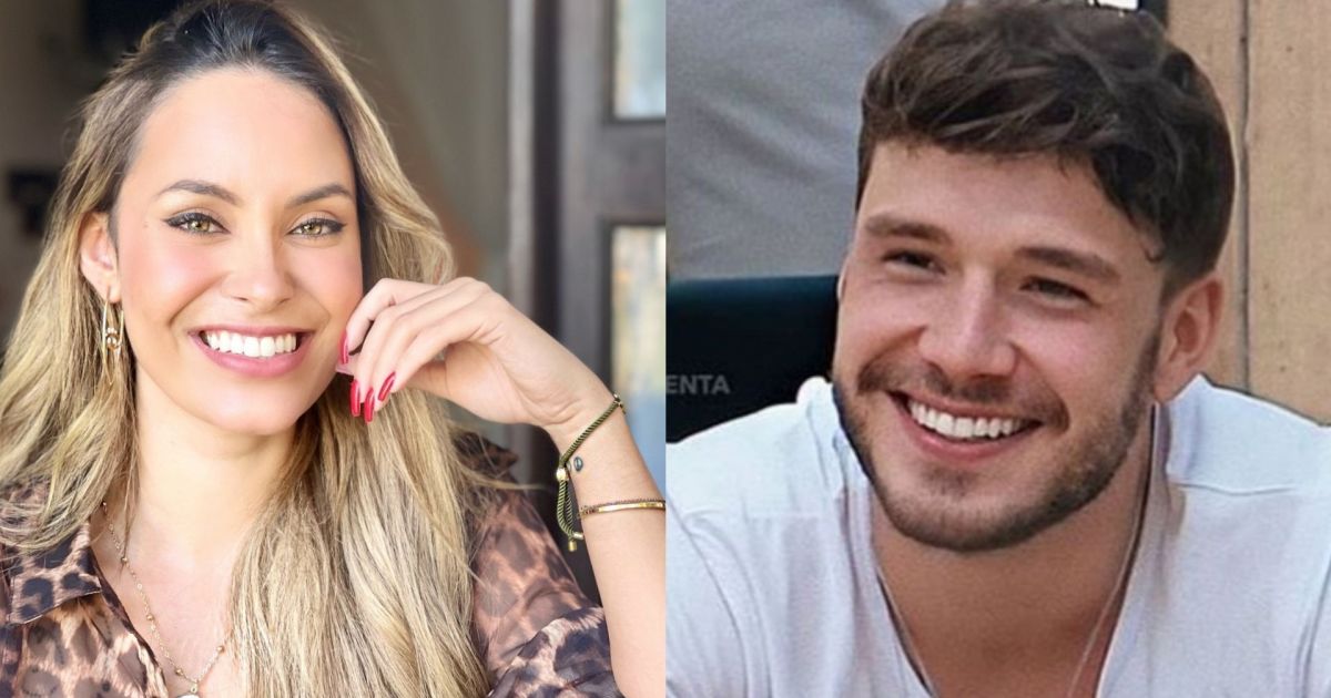 Sarah Andrade e Lucas Viana aparecem aos beijos no sofá - Vimarsana News
