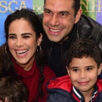 Marido de Wanessa Camargo posa com filhos em festa e semelhança impressiona. Fotos!