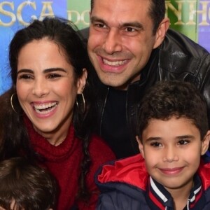Filhos de Wanessa Camargo foram comparados ao pai, Marcus Buaiz, em foto do aniversário do empresário: 'Xerox'