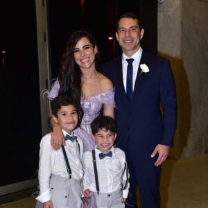 Wanessa Camargo e Marcus Buaiz são pais de José Marcus (de 9 anos) e João Francisco (de 7)