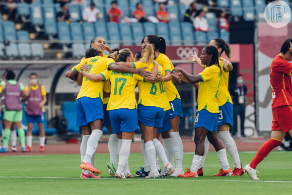 Brasil chegou a golear o Canadá no futebol feminino mas acabou eliminado para o Canadá na Olimpíada de Tóquio
