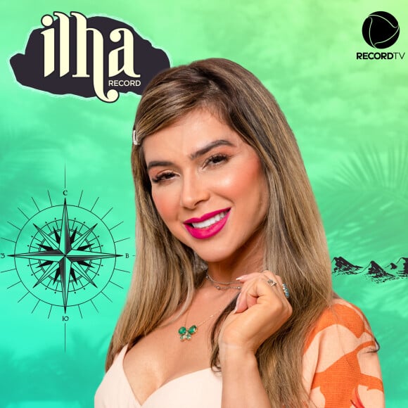 Nadja Pessoa, influencer, foi protagonista da primeira grande treta do 'Ilha Record'