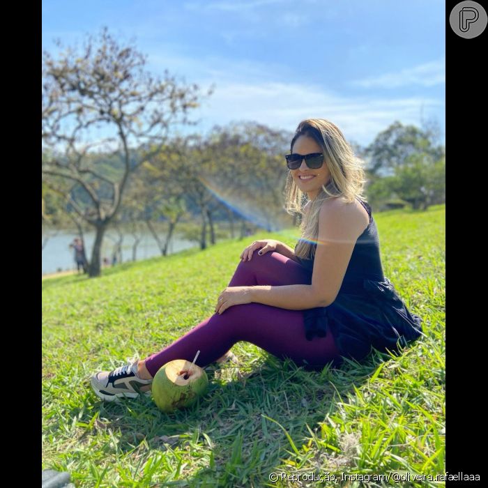 Filha mais velha de Cristiana Oliveira, Rafaella mostra parte de sua rotina nas redes sociais