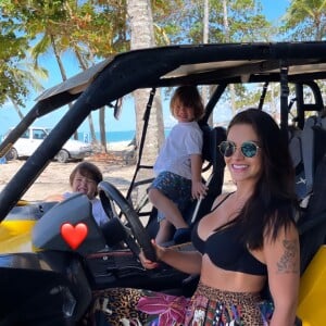 Andressa Suita comemorou amadurecimento de filhos com Gusttavo Lima: 'No tempo deles, e não no nosso'