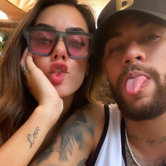 Bruna Biancardi já apareceu em foto com Neymar, mas apagou registro