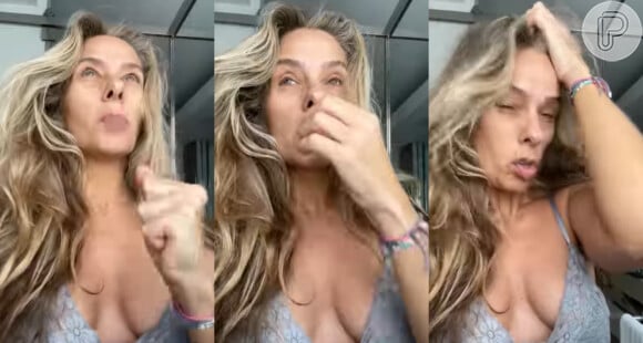 Vídeo de Adriane Galisteu sem maquiagem e sem filtro surpreende internet