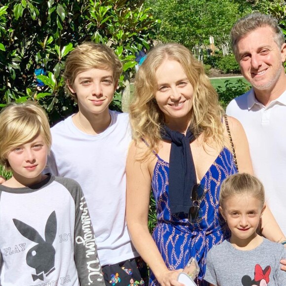 Luciano Huck e Angélica têm três filhos: Joaquim, de 16 anos, Benício, de 13 e Eva, prestes completar 9