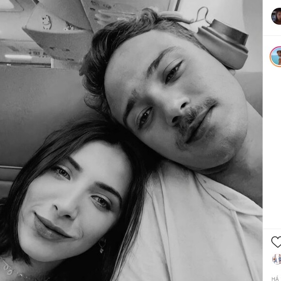 André Luiz Frambach afastou traição a ex-namorada Rayssa Bratillieri ao comentar postagem de fã-clube dedicado ao ex-casal