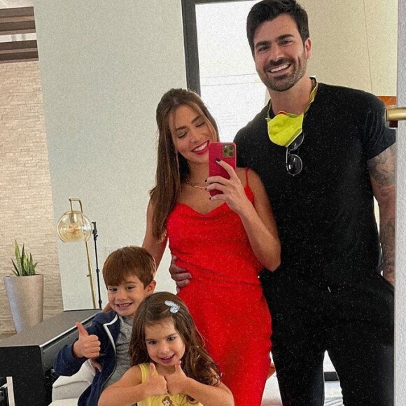 Adriana Sant'Anna revelou a Rodrigão que quer ter outro filho: 'Sonhando com um bebê todo dia'
