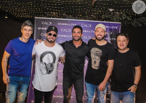 Grupo SambaLove reuniu diversos artistas, como Tierry e Naldo Benny, para gravação de seu primeiro DVD em São Paulo
