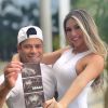 Hulk Paraíba anunciou gravidez de mulher, Camila Ângelo, sobrinha de sua ex