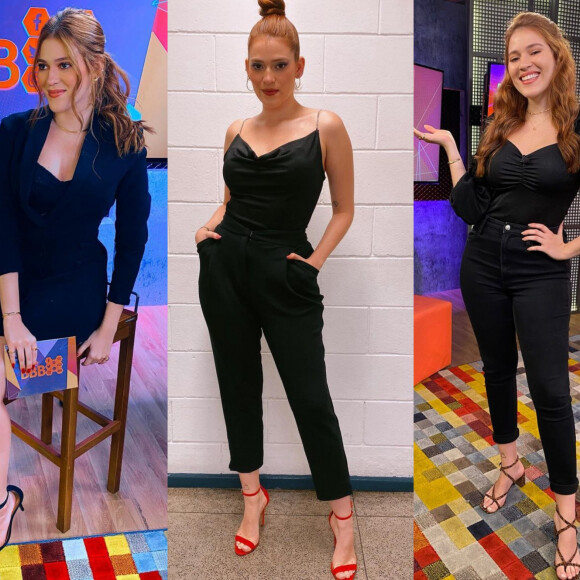 Ana Clara é apaixonada por looks all black: 'Sou viciada em roupa preta'