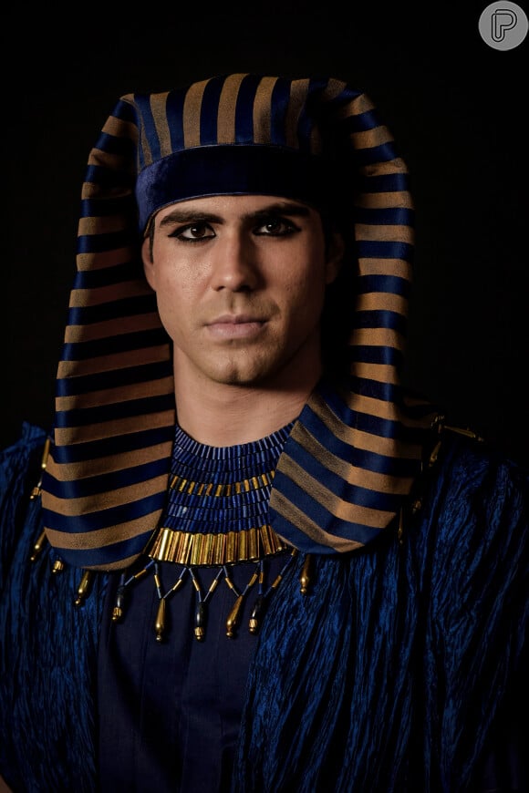 Na novela 'Gênesis', José (Juliano Laham) se torna governador do Egito