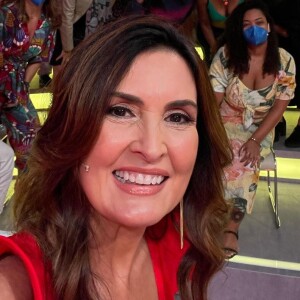 Fátima Bernardes comemorou aniversário no 'Encontro' em setembro de 2021