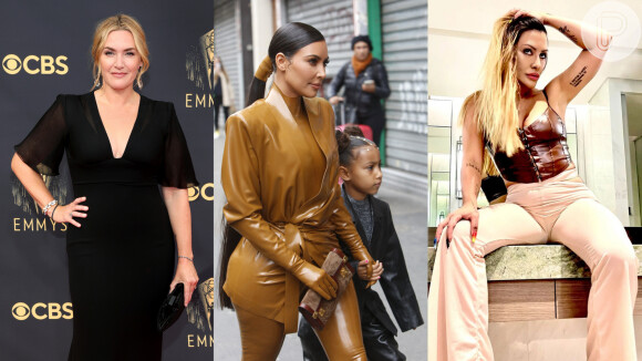 A moda de Librianas como Kate Winslet, Kim Kardashian e Cleo Pires