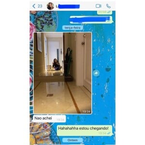 Natasha Dantas mostrou prints de conversas com os filhos de William Bonner em homenagem ao aniversário de 24 anos dos trigêmeos