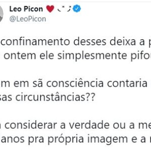 Leo Picon lamentou o comportamento de Gui Araújo em 'A Fazenda 13'