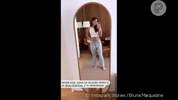 Bruna Marquezine Exibe Calça Jeans De Cintura Baixa Nova Purepeople