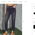 Calça jeans de cintura baixa usada por Bruna Marquezine fica em torno de R$ 500