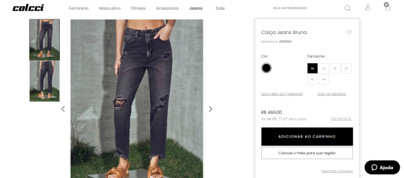 Calça jeans de cintura baixa usada por Bruna Marquezine fica em torno de R$ 500