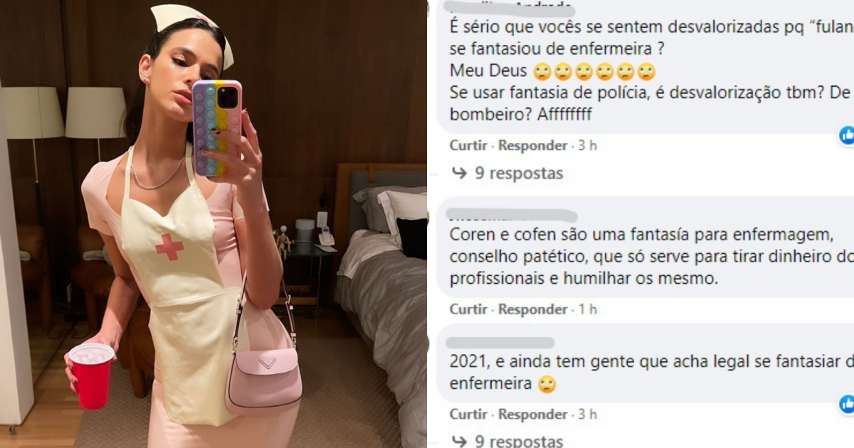 Bruna Marquezine Causa Pol Mica Na Web Por Fantasia De Enfermeira Preconceituoso Purepeople